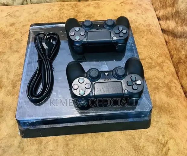 PS4 Slim with 12 Games & 2 Controllers - 1