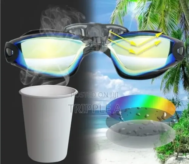 3-in-1 HD Waterproof Anti-Fog Swimming Goggles - 1