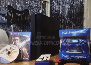 PS4 Standard Console with 12 Games & 2 Controllers