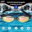 Anti-Fog Silicone Swimming Goggles - 1
