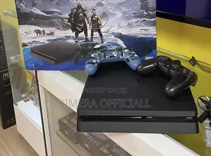PS4 Slim Console with 12 Games & 2 Controllers