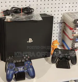 PS4 Pro with 12 Games and 2 Controllers