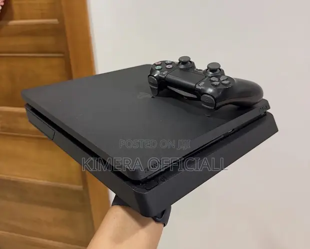 PS4 Slim Console with 12 Games & 2 Controllers - 1