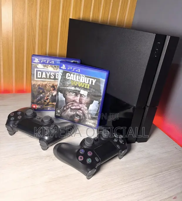 PS4 Standard Console with 12 Games & 2 Controllers - 1