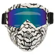 Protective Transformable Mask with Half-Face Glasses - 3