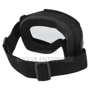 Black Half-Face Protective Mask - Transformer Goggles