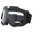 Black Half-Face Protective Mask - Transformer Goggles - 3
