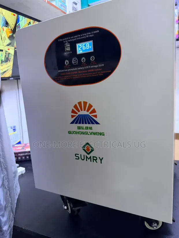 Smart Lithium Phosphate Battery 5kWh/24V - 1
