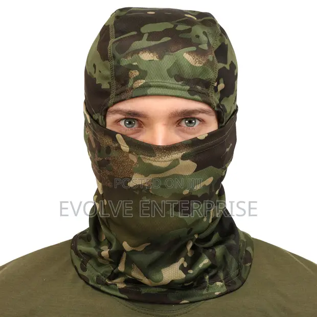 Tactical Green Balaclava Face Mask - 1