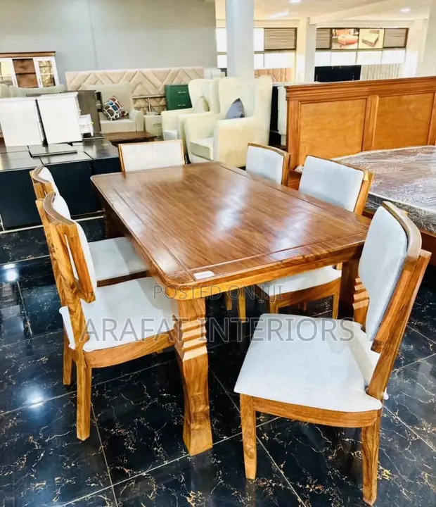 Stunning Solid Wood Dining Set - 1