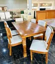 Stunning Solid Wood Dining Set - 1