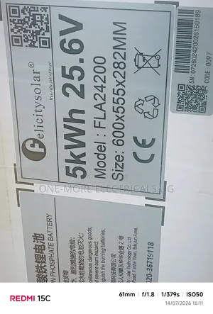 Original Smart Lithium Battery 5kWh/24V