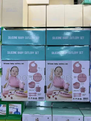 Brand New Silicone Baby Cutlery Set