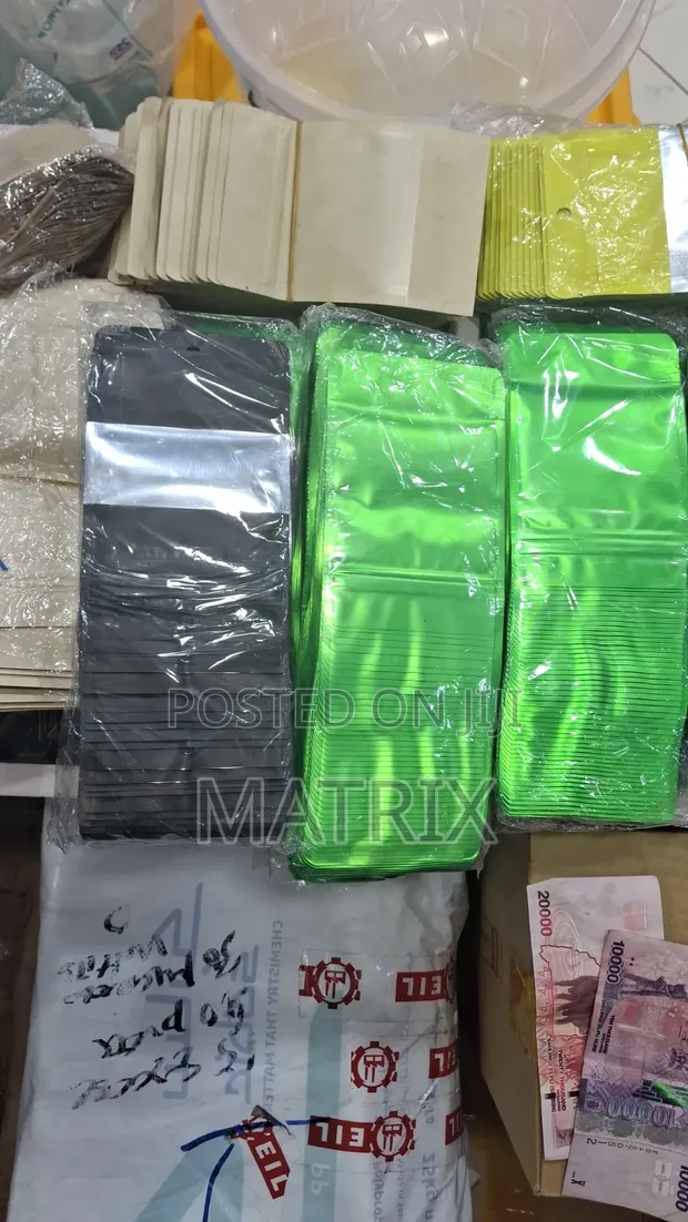 Ziplock Packaging Bags - 50pcs (Small) - 1