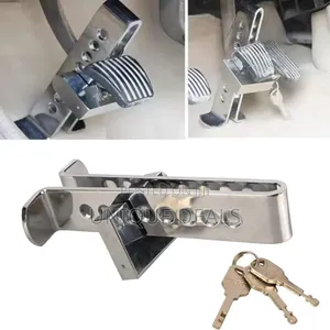 Stainless Steel Car Brake and Clutch Pedal Lock