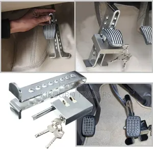 Brake Pedal Lock - Stainless Steel Clutch Lock