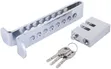 Adjustable Car Brake Pedal Lock with 8 Holes - 2