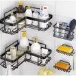 Corner Shower Caddy Bathroom Organizer - 5 Sets - 2
