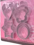 12-Piece Stainless Steel Cookie Cutter Set - 3