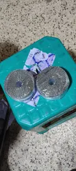Motorcycle Circular Stainless Steel Wire Brushes / Buffing Wheels - 2