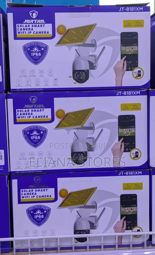 Jortan Solar Smart WiFi IP Camera - 1