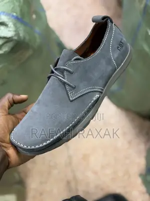 Original Men's Grey Caterpillar Casual Lace-Up Shoes