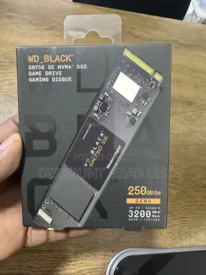 WD Black 250GB NVMe Gen 4 SSD