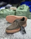 Original Men's Clarks Clarkwood Moc Dark Tan Casual Shoes - 2