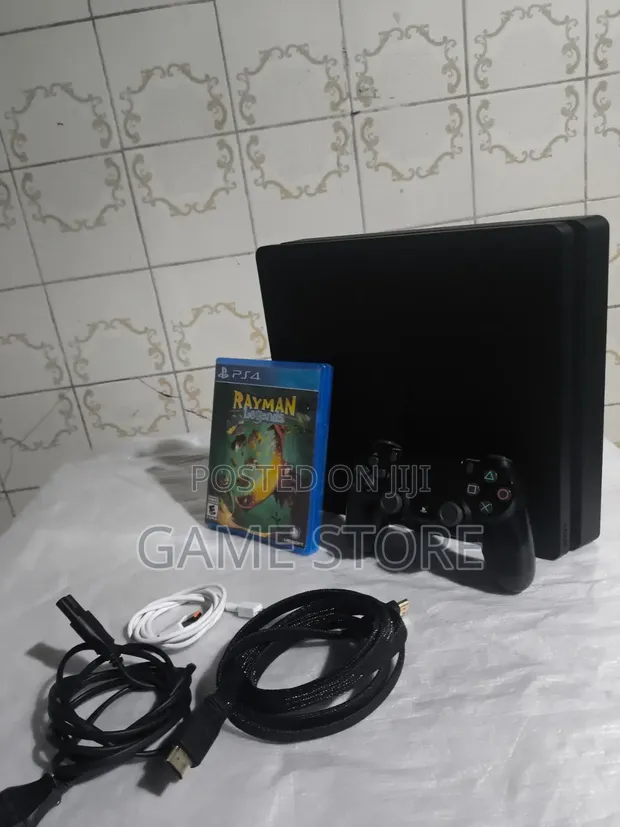 PS4 Slim Console with 13 Games & 2 Controllers - 1