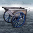 Two-Wheeled Construction Site Trolley for Cement and Mortar - 1