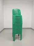 Eclipse Indoor/Outdoor Plastic Chairs (Green) - 1