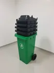 Master 120 Litres Plastic Dust Bin - 2