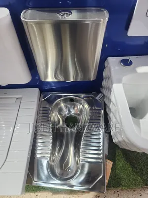 Stainless Steel Squatting Pan Complete Set