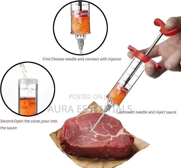 Kitchen Meat Injector Syringe - 1