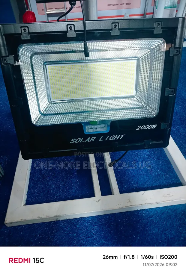 Heavy Duty 2000W Solar Compound Light - 1