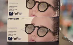 Porodo Dale Retro Round Frame Sunglasses