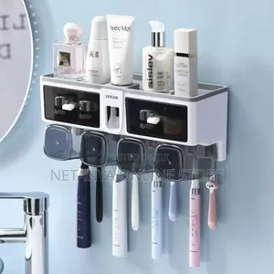Multifunctional Toothbrush Shelf