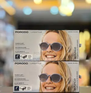 Porodo Montago Sunglasses - Polarized UV400, Stainless Steel Frame
