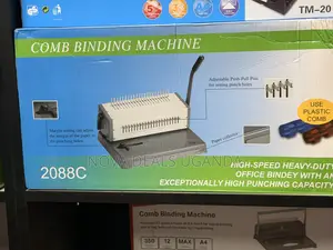 Heavy Duty Comb Binding Machine 2088C with Paper Collector
