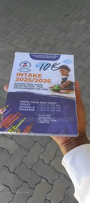Flyers, Brochures, and Booklets Printing