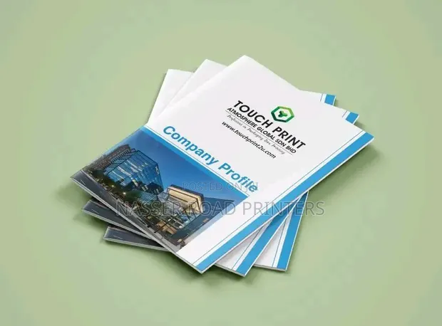 Premium Company Profile Design & Printing - 1
