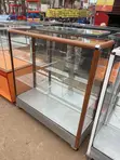 Brand New 3x3 Feet Full Glass Standing Showcase - 1