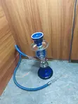 Zebra Smoke Hose Pumpkin Echo Hookah Complete Set (X2) - 1