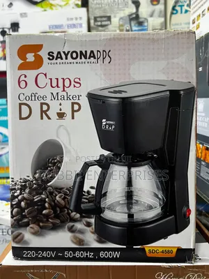6 Cups Sayona Coffee Maker