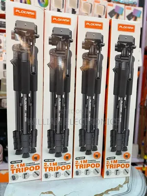 Plokama PK-9999 2.1m Camera Tripod with Mobile Holder