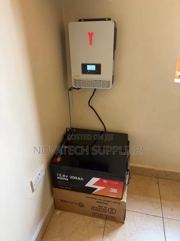2kVA Hybrid Inverter + 5kWh Lithium Battery Solar System - 1