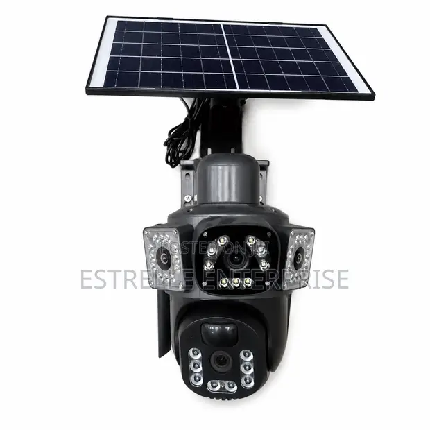 4G Solar CCTV Camera with Panel - Outdoor Security - 1