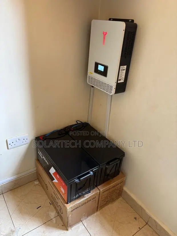 Brand New 2kVA Hybrid Inverter + 5kWh Lithium Battery Solar System - 1