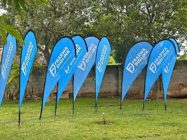Custom Tear Drop Banners - 1