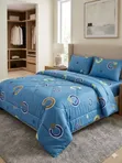 4-Piece Duvet Set with Pillowcases & Bedsheet - 1
